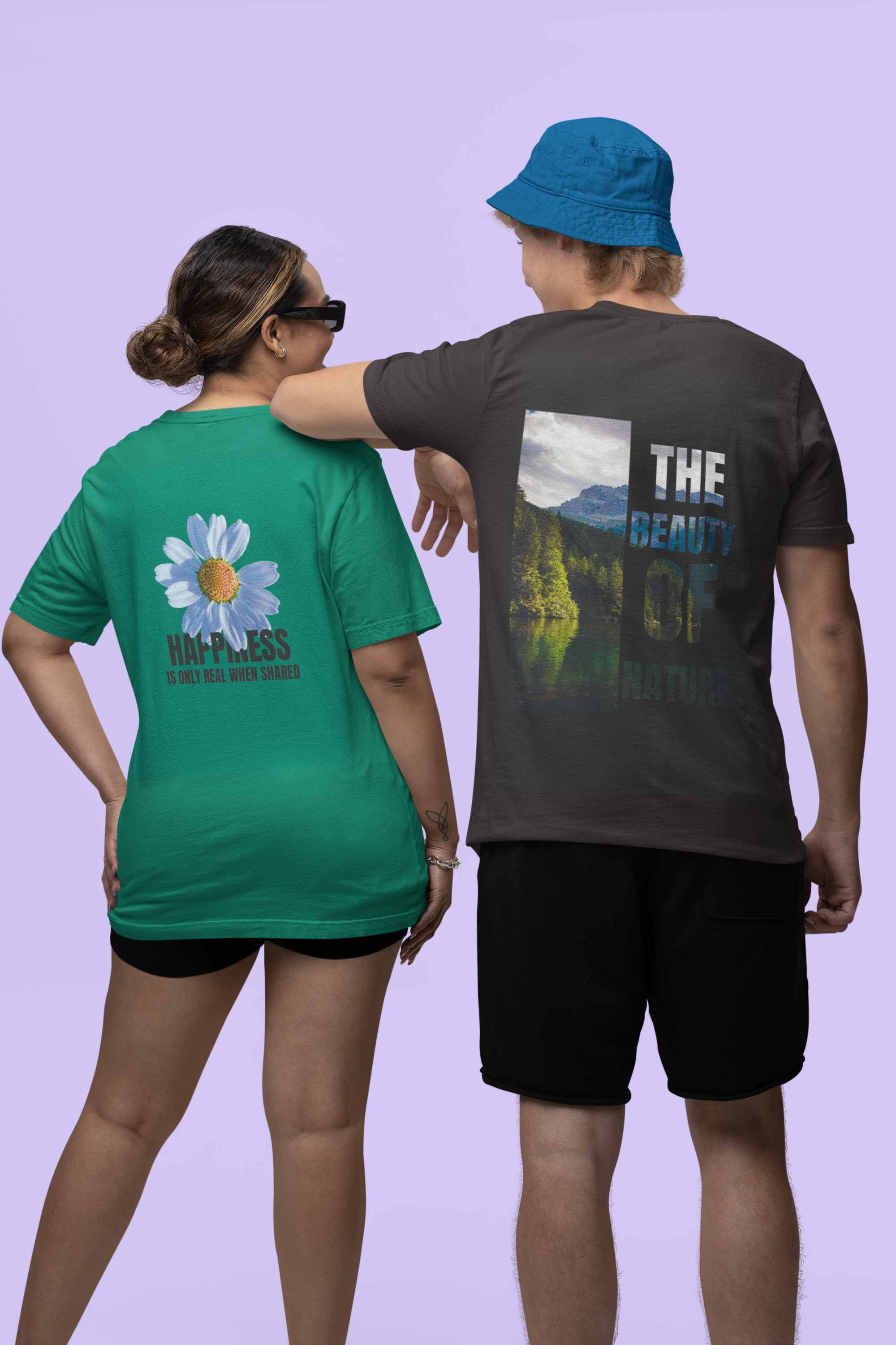 back-view-bella-canvas-tee-mockup-of-a-man-and-woman-standing-in-a-studio-m32742