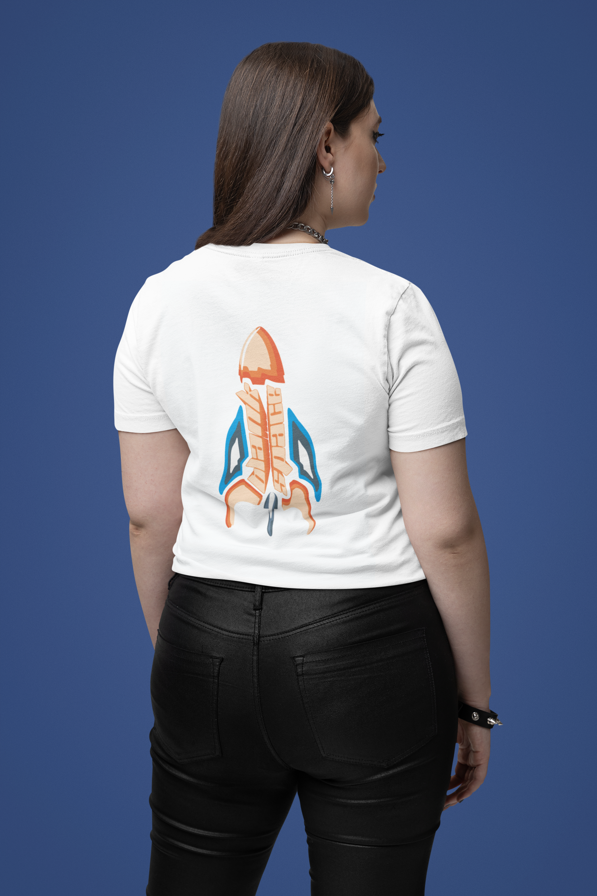 back-view-mockup-of-a-woman-wearing-a-bella-canvas-t-shirt-in-a-studio-m38149